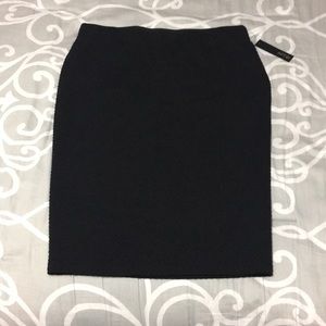 Apt. 9 Black Quilted Pencil Skirt
